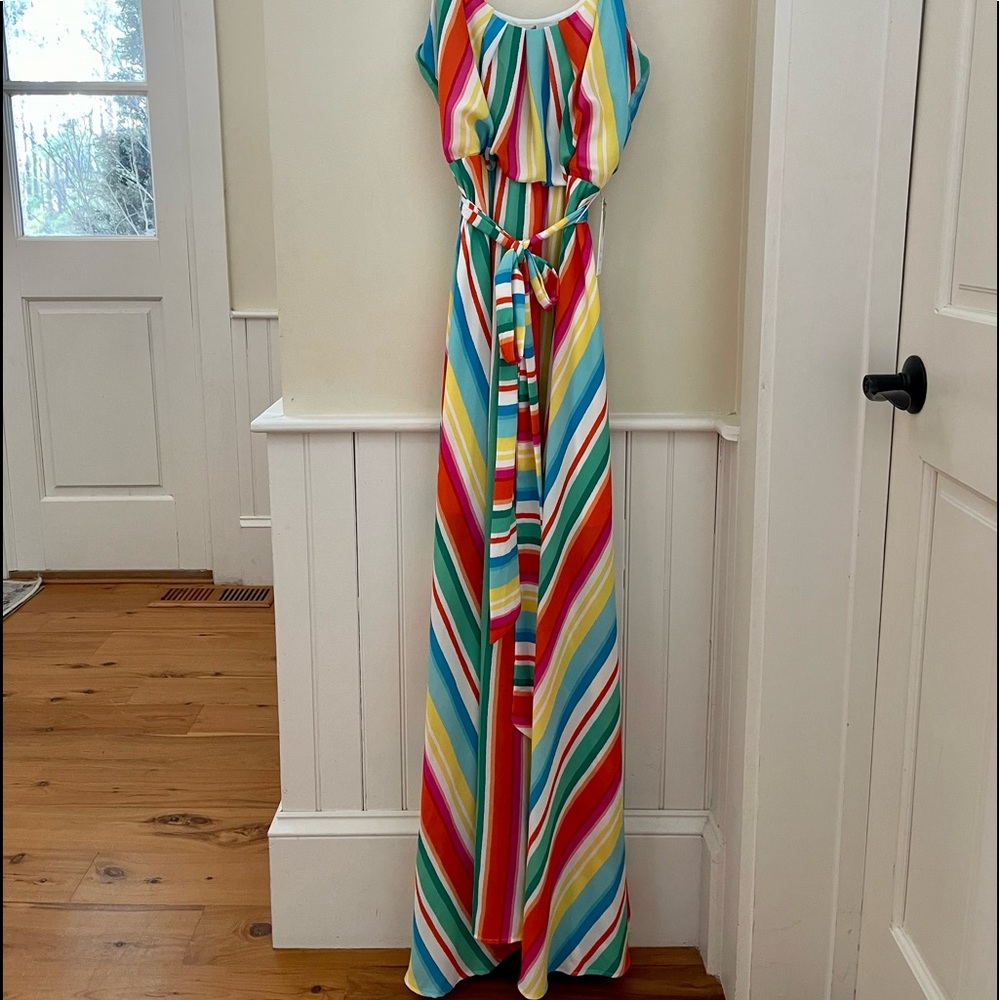 Scoop neck spaghetti strap dress size medium